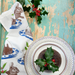 Christmas Pudding Tea towel