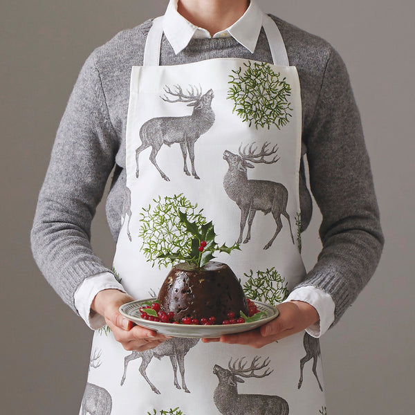 Stag & Mistletoe Apron