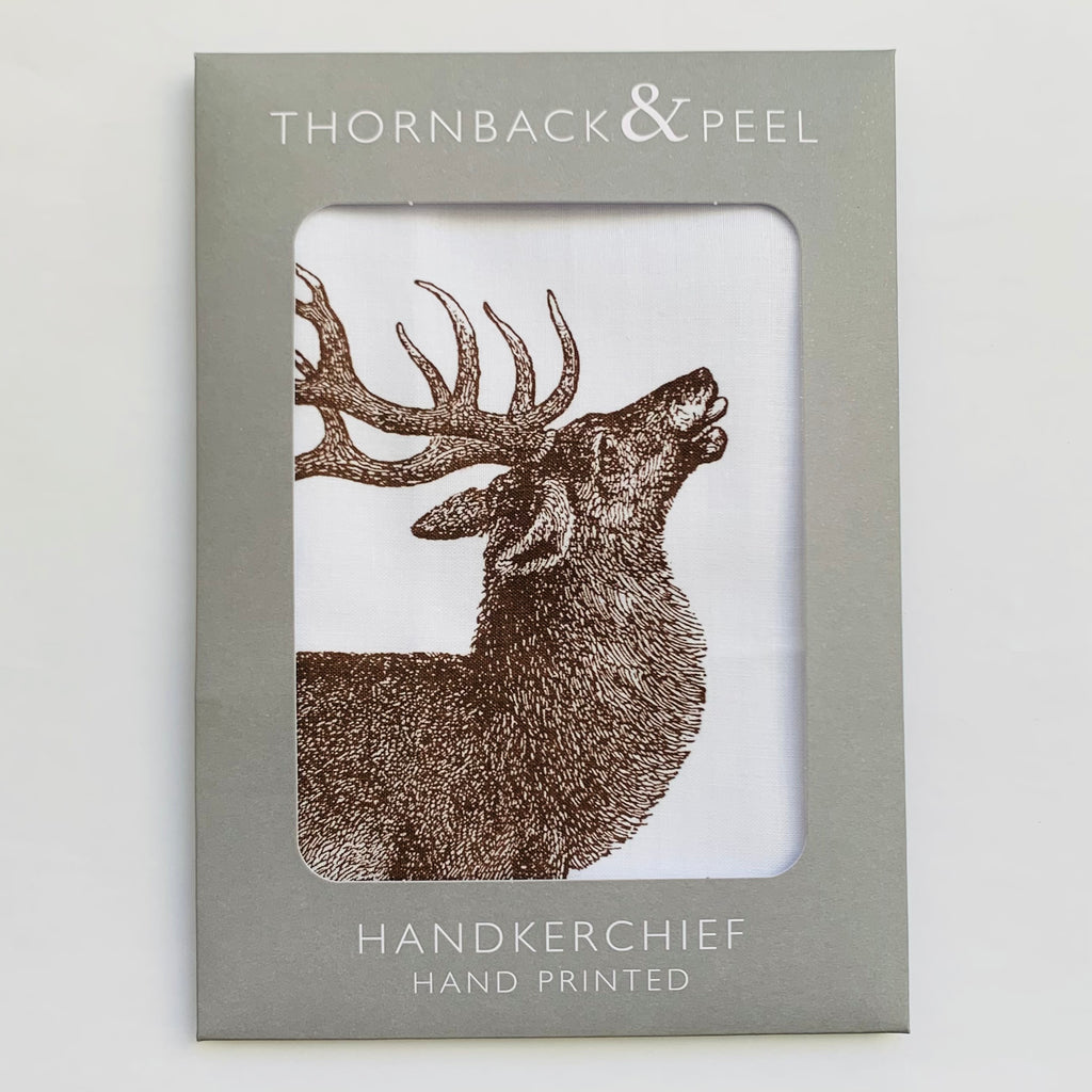 Single Stag Handkerchief