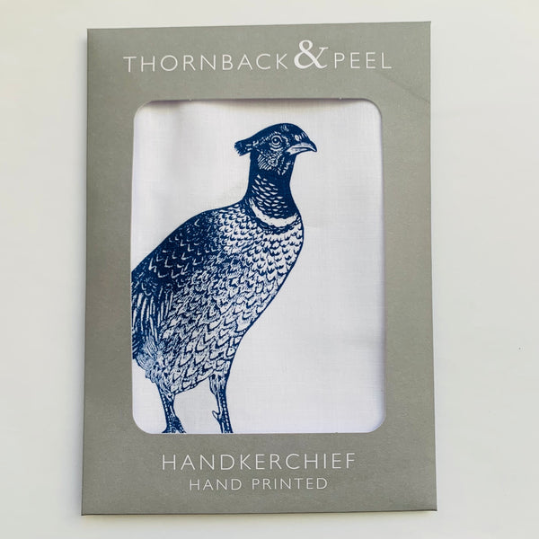 Single Pheasant Handkerchief