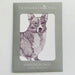 Single Purple Corgi Handkerchief