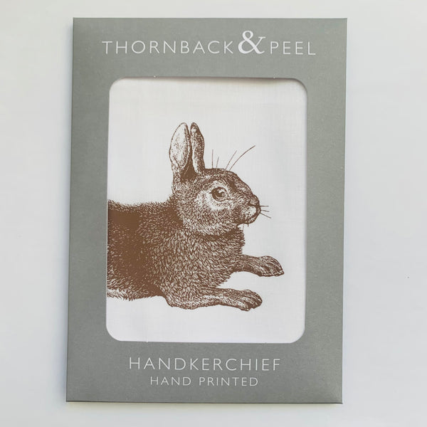 Single Rabbit Handkerchief