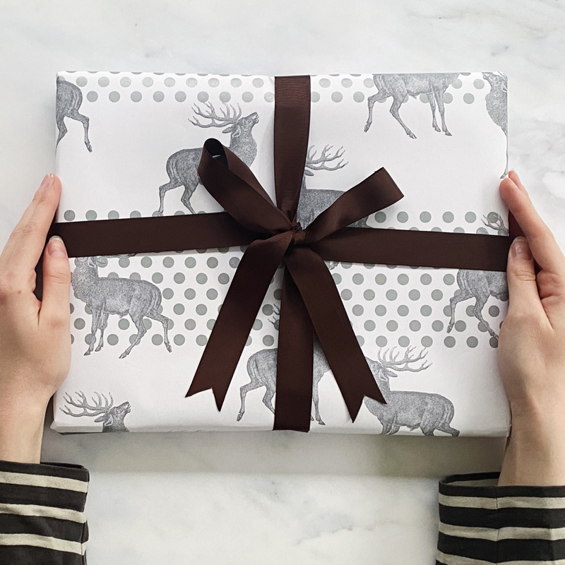 Stag & Spot Gift Wrap