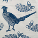 Pheasant & Oak Tea Towel, Blue