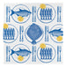 Fish Supper Single Napkin
