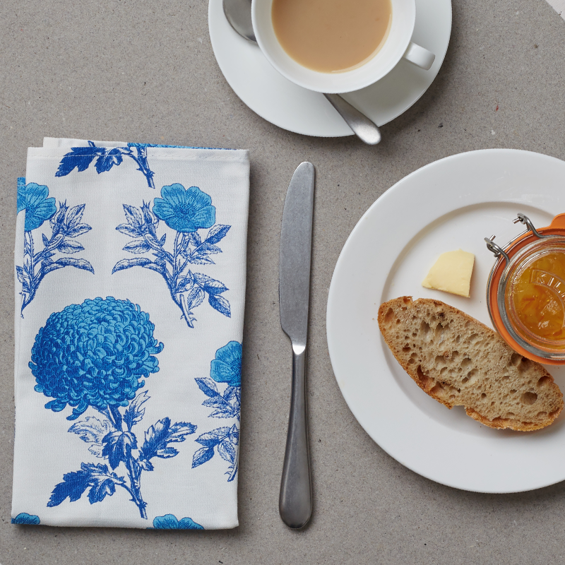 Mums & Roses Single Napkin