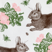 Rabbit & Rose Oven Glove