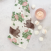 Rabbit & Rose Tea Towel, Apron & Oven Glove Set