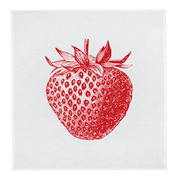 Strawberry Single Linen Napkin