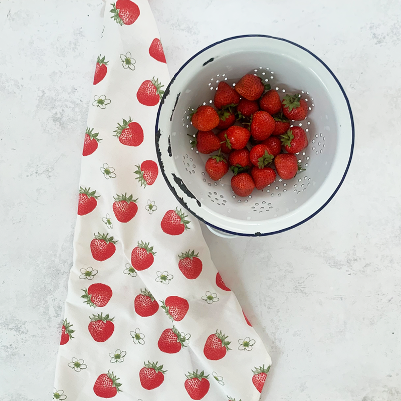 Strawberry Tea Towel