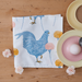 Chicken & Carnation Single Napkin