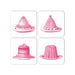 Jelly & Cake Coaster Set of Four, Pink