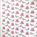 Pigeon & Jelly Fabric Sample on Oyster Linen