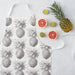 Pineapple Apron, Grey