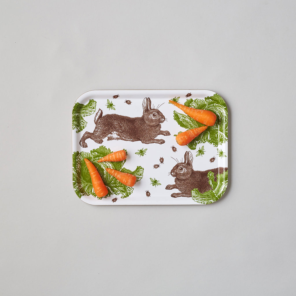 Rabbit & Cabbage Small Tray