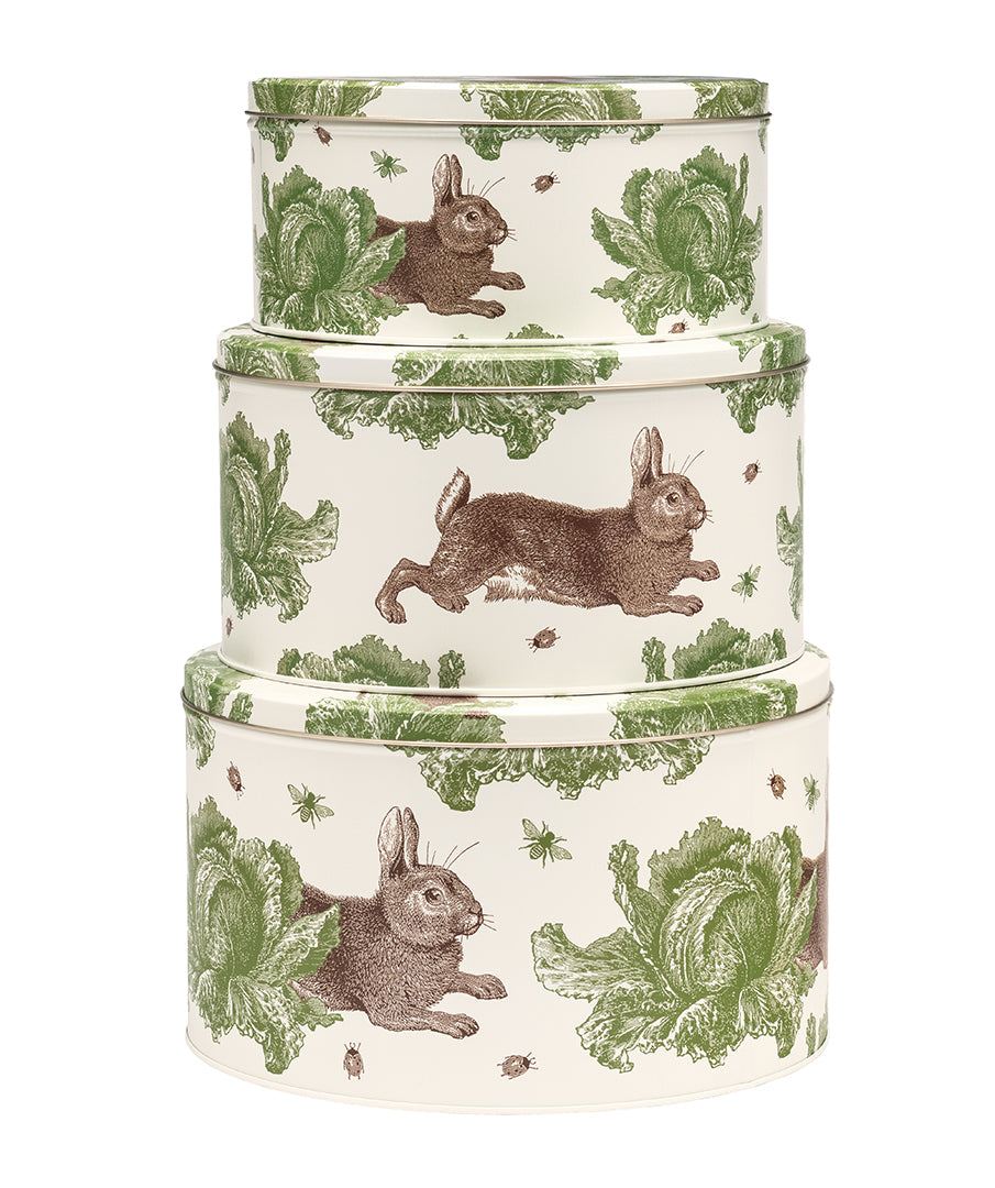 Rabbit & Cabbage Cake Tin Set
