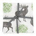 Stag & Mistletoe Single Napkin