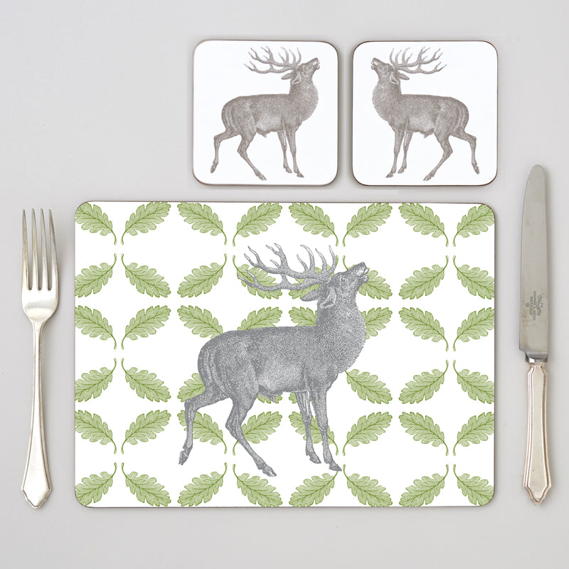 Stag & Oak Placemat Set of Four