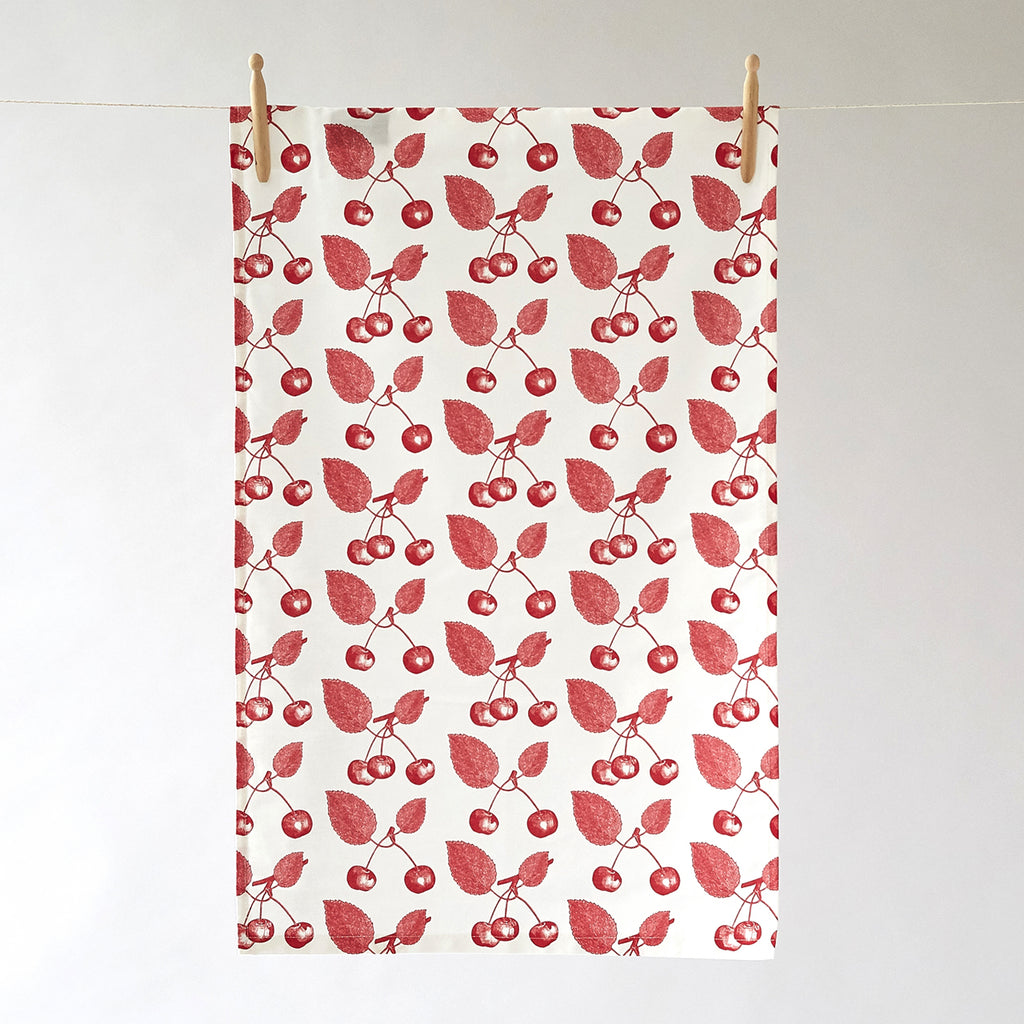 Cherry Tea Towel