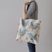 Chicken & Carnation Tote Bag
