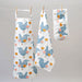 Chicken & Carnation Tea Towel